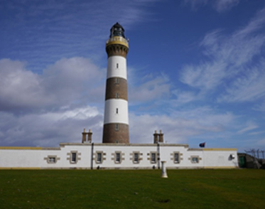 Lighthouse Keeper’s Cottages, North Ronaldsay, Orkney Islands, Scotland