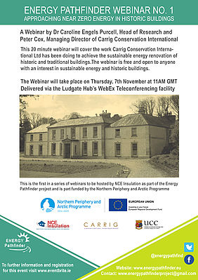 Energy Pathfinder - Webinar 1: Achieving NZEB Standards in Historic Buildings